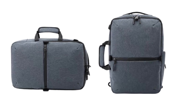 Designer briefcase easily turn in to Laptop backpack for men