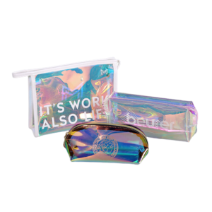 Iridescent Makeup Pouch