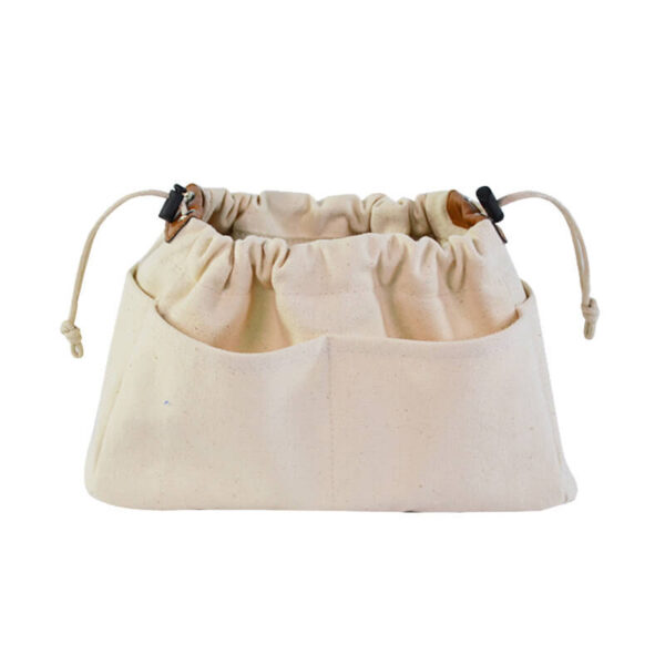 Canvas Drawstring Makeup Bag